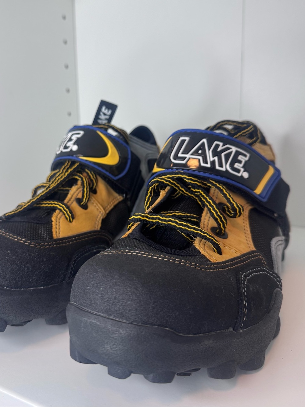 Lake MX81W MTB Cycling Shoes US 7.5-8 EU 39.5 Black Tan
